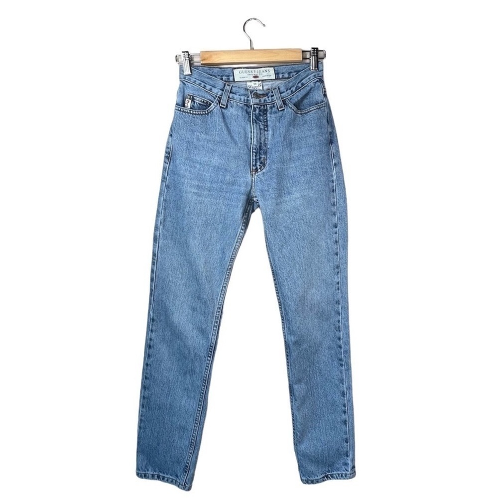 Vintage 90s Guess Jeans 050 Original Fit Women’s Size 26 High-to-Mid Rise Blue